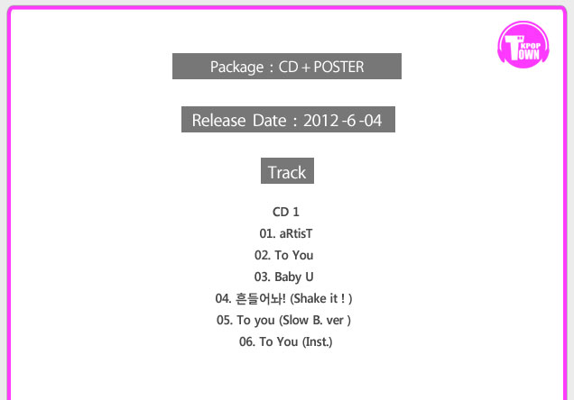 [Пред-заказ] 3rd Mini Album [aRtisT] Teentop-3