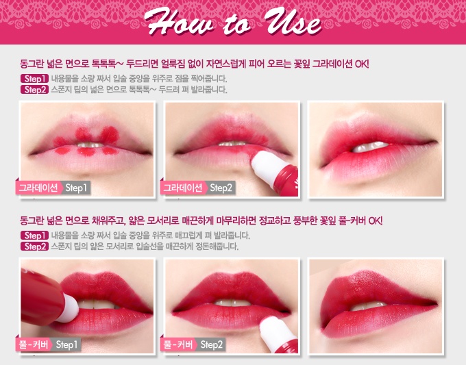 [Etude House] Rosy Tint Lips 7g
