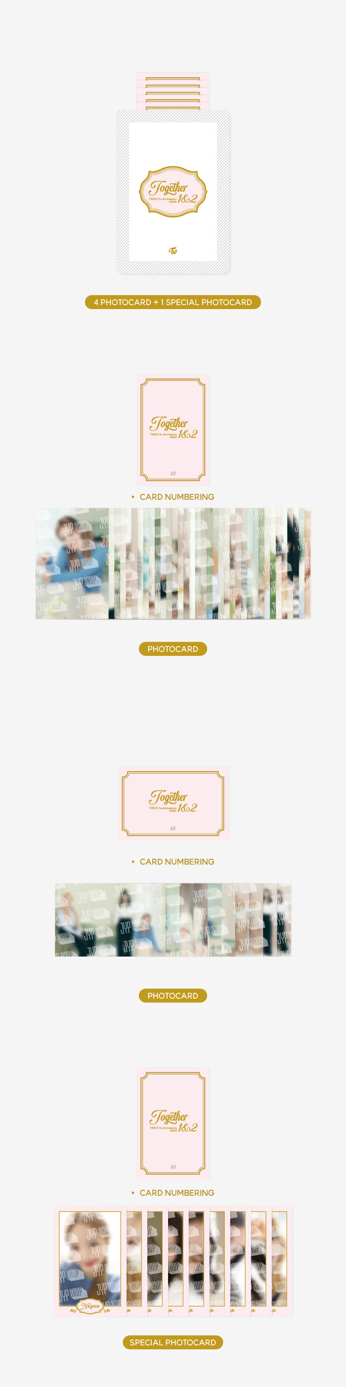 TWICE 7TH ANNIVERSARY OFFICIAL MERCHANDISE BRACELET