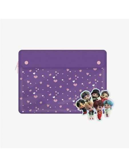 BTS. x TinyTAN Goods Laptop Pouch 13in