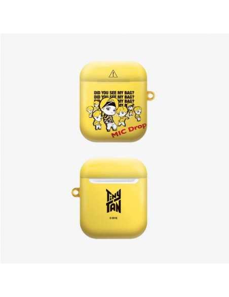 BTS x TinyTAN Goods - Mic Drop Yellow Airpods Case