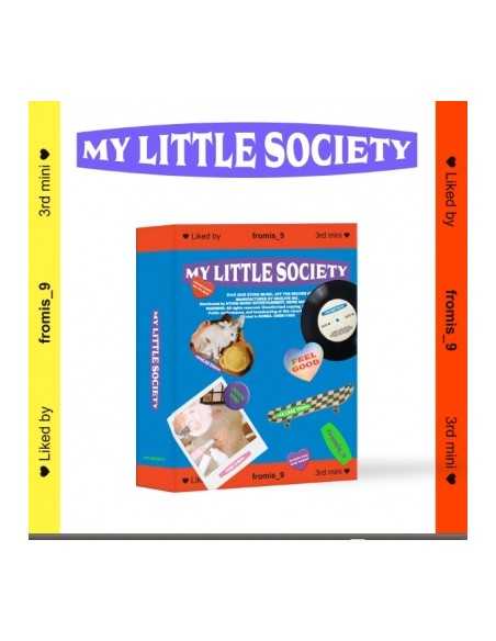 [KiT] Fromis_9 3rd Mini Album - My Little Society Air-KiT