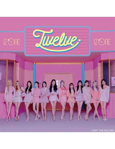 [Japanese Edition] IZ*ONE 1st Album - Twelve (Type A) CD + DVD