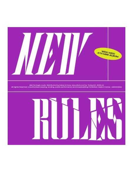 Weki Meki 4th Mini Album - NEW RULES (Break ver.) CD + Poster