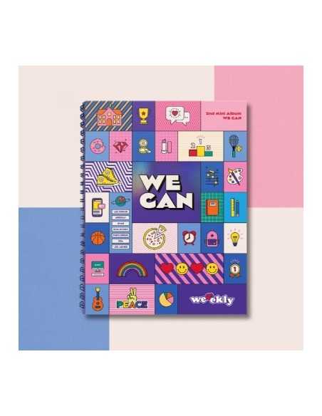 Weeekly 2nd Mini Album - We can (Wave ver.) CD + Poster
