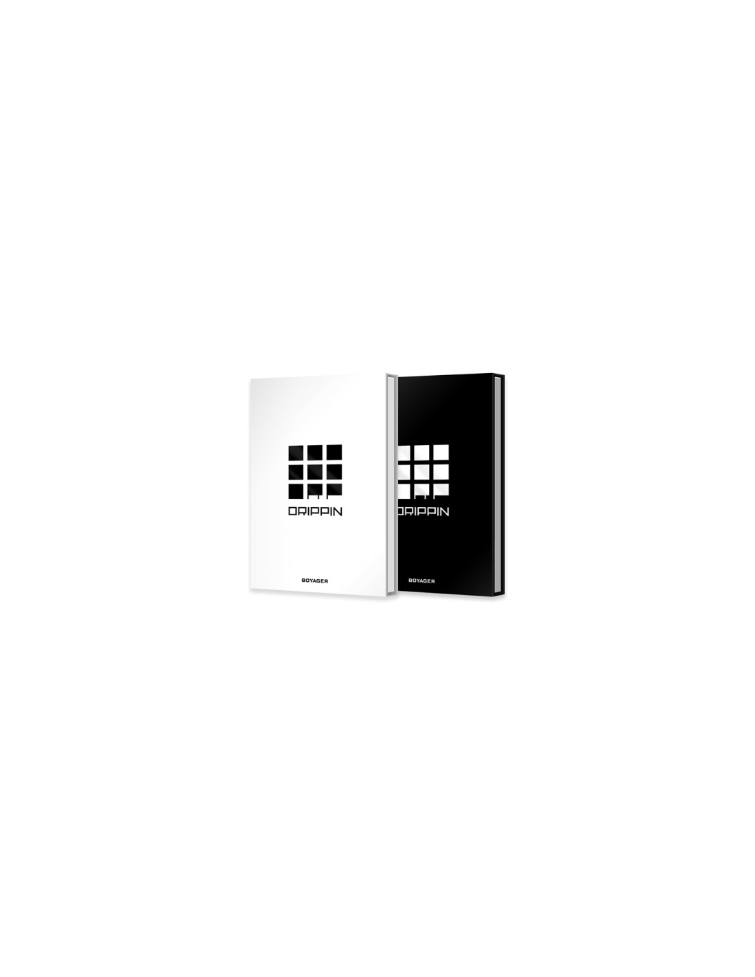 Drippin Boyager 1st Mini Album A Version CD+80p Booklet+1p Luggage Tag+2p PhotoCard+Message PhotoCard Set+Tracking Kpop Sealed