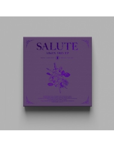 AB6IX 3rd Mini Album - SALUTE (LOYAL Ver.) CD + Poster