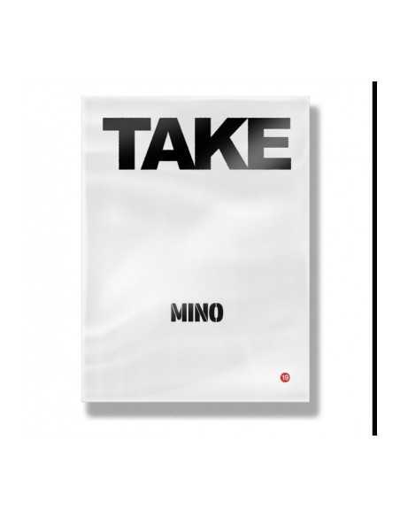 MINO 2nd Album - TAKE (TAKE 1 ver.) CD + 3Poster