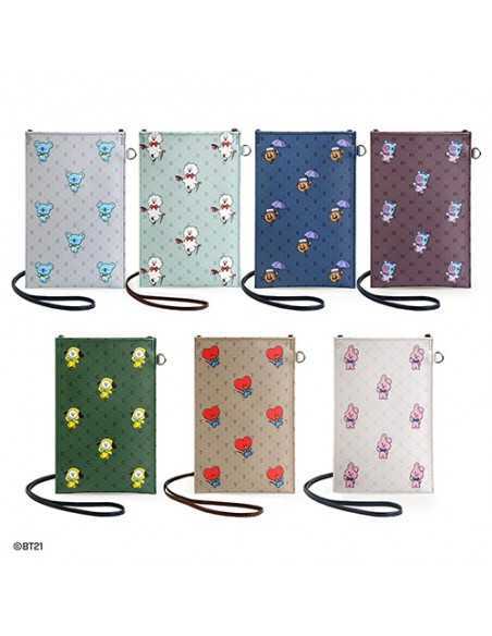 [BT21] BT21 X Monopoly Collaboration - Mobile Phone Cross Bag