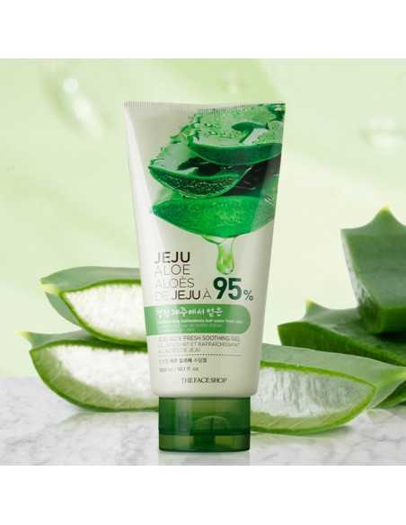 [Thefaceshop] Jeju Aloe Fresh Soothing Gel (Tube) 300ml