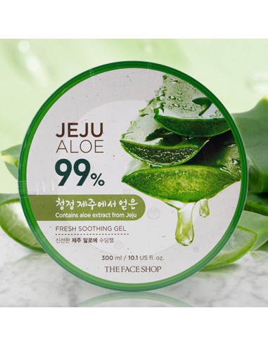 [Thefaceshop] Jeju Aloe Fresh Soothing Gel (Case) 300ml