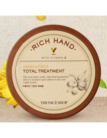 [Thefaceshop] Rich Hand V Hand & Foot Total Treatment 110ml