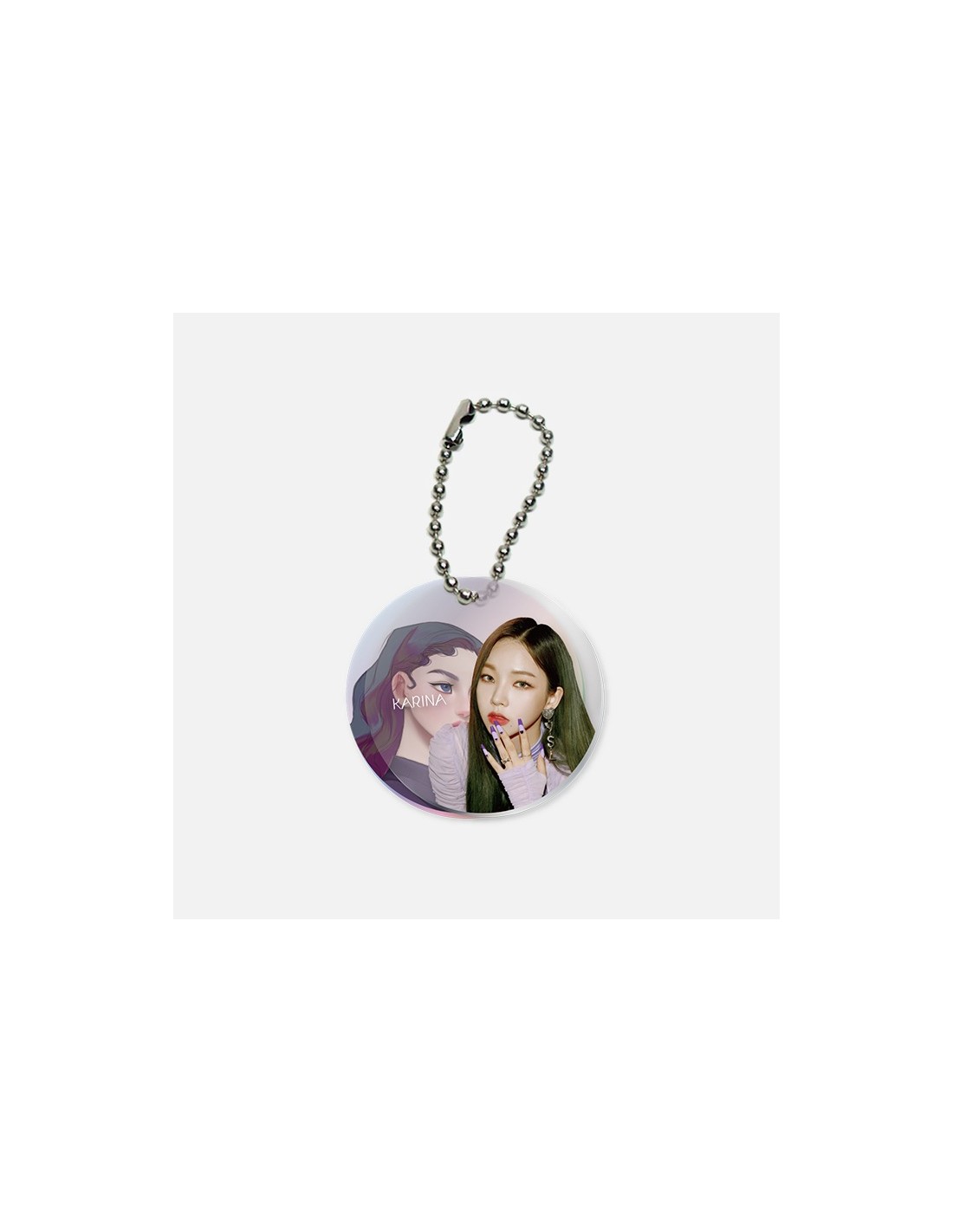 Aespa Black Mamba Goods Acrylic Keyring
