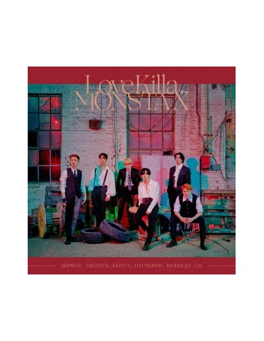 [Japanese Edition] MONSTA X 8th Single Album - Love Killa (1st Limited  Edition Ver.A) CD + DVD
