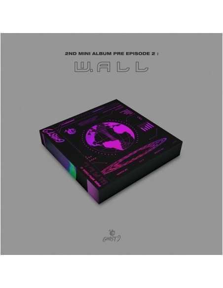 GHOST9 2nd Mini Album - PRE EPISODE 2 : W.ALL CD + Poster