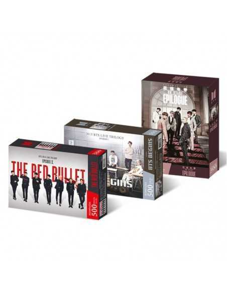 SET] BTS Jigsaw Puzzle World Tour Poster - THE RED BULLET