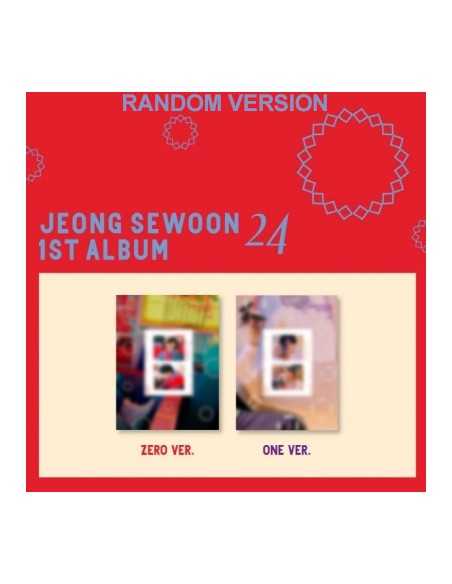 JEONG SEWOON 1st Album - 24 Part 2 (Random Ver.) CD