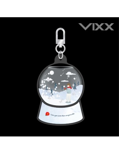 VIXX HYUK CAMELLIA Goods - Snow Globe Keyring