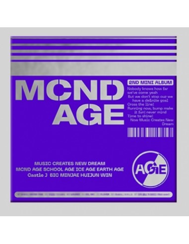 MCND 2nd Mini Album - MCND AGE (GET Ver.) CD + Poster