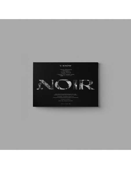 TVXQ U-KNOW 2nd Mini Album - NOIR (Crank Up Ver.) CD + Poster
