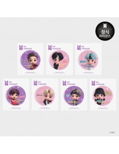 BTS x TinyTAN Goods - Big Pin Badge