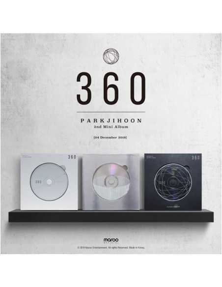 PARK JIHOON 2nd Mini Album - 360 (Random Ver.) CD