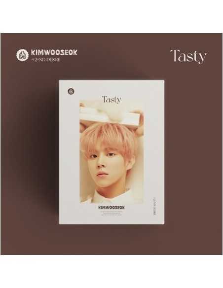 Kim Woo Seok 2nd Desire - TASTY (Cream Ver.) CD + Poster