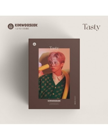 Kim Woo Seok 2nd Desire - TASTY (Cookie Ver.) CD + Poster