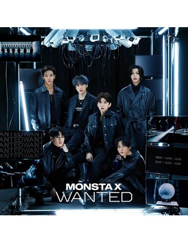 [Japanese Edition] MONSTA X 9th Single Album - WANTED (Standard Edition) CD