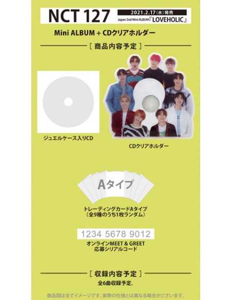 [Japanese Edition] NCT 127 2nd Mini Album - LOVEHOLIC (1st Limited Edition) CD