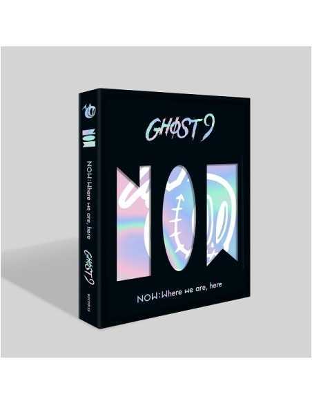 GHOST9 3rd Mini Album - NOW : WHERE WE ARE, HERE CD + Poster
