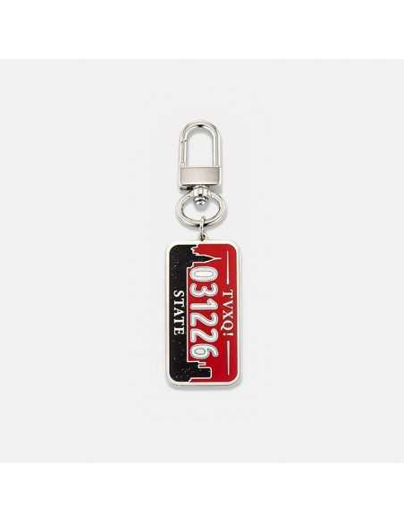 TVXQ NUMBER PLATE KEYRING