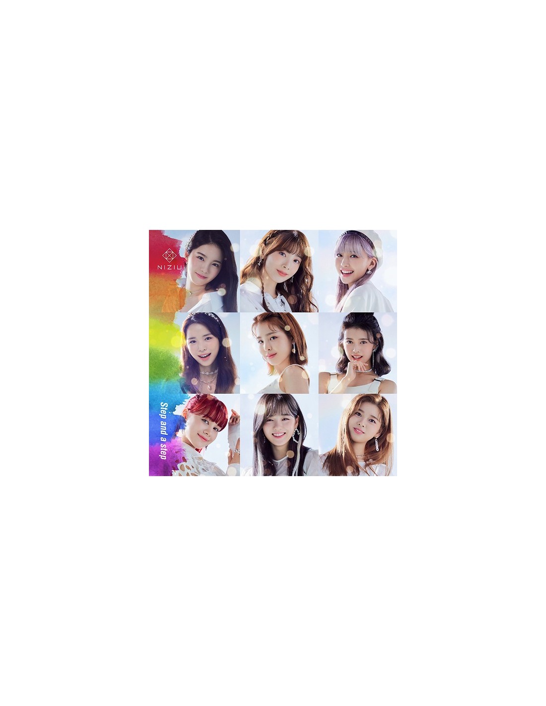 [Japanese Edition] NiziU 1st Single Album - Step and a step (1st Limited  Edition Ver.B) CD