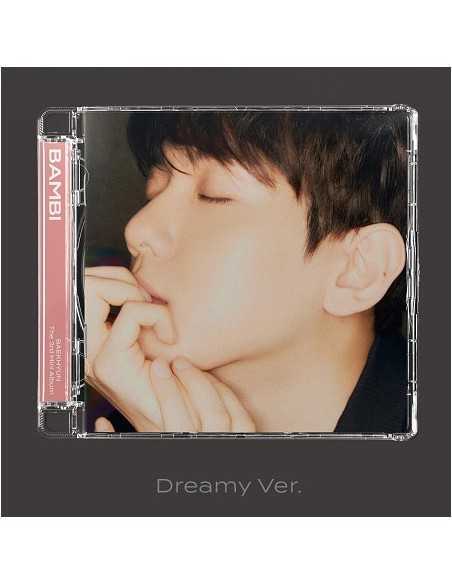 BAEKHYUN 3rd Mini Album - BAMBI JEWEL CASE VER. (Dreamy Ver.) CD + Poster