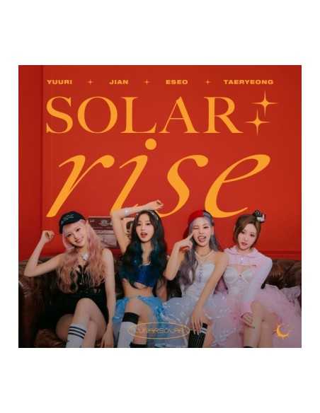 LUNARSOLAR 2nd single Album - SOLAR : rise CD + Poster