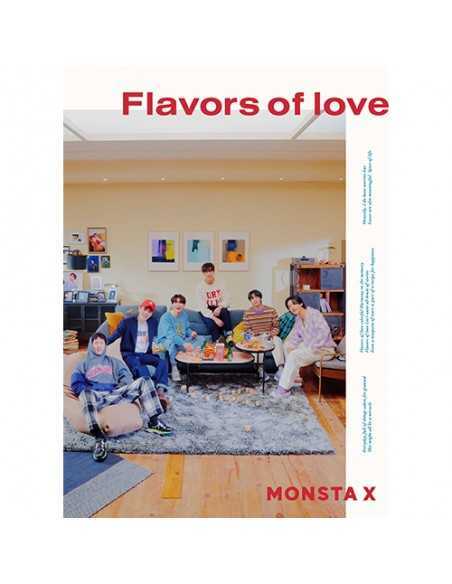 [Japanese Edition] MONSTA X 3rd Album - Flavors of love (1st Limited Edition) CD + DVD