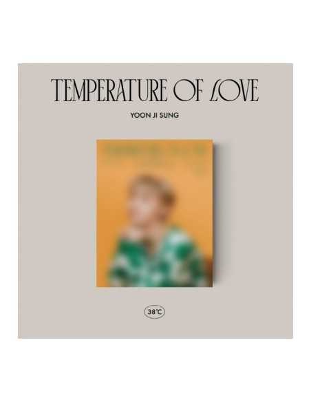 Yoon Ji Sung 2nd Mini Album - Temperature of Love (38℃ Ver.) CD + Poster