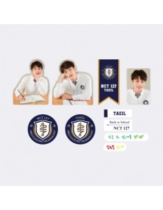 NCT 127 2021 BACK TO SCHOOL KIT - LUGGAGE STICKER +...