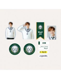WayV 2021 BACK TO SCHOOL KIT - LUGGAGE STICKER +...