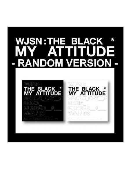 WJSN 1st Single Album - My attitude (Random Ver) CD + Poster