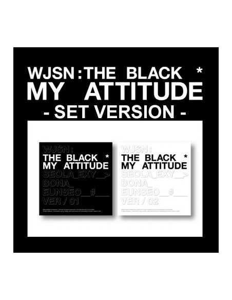 [SET] WJSN 1st Single Album - My attitude (SET Ver) 2CD