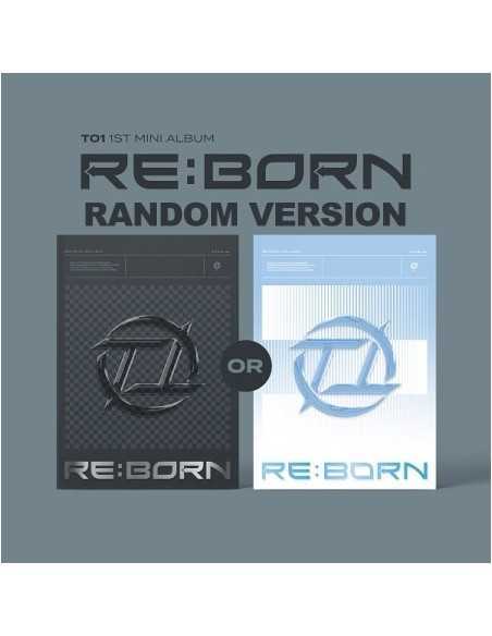 TO1 1st Mini Album - RE:BORN (Random Ver.) CD + Poster