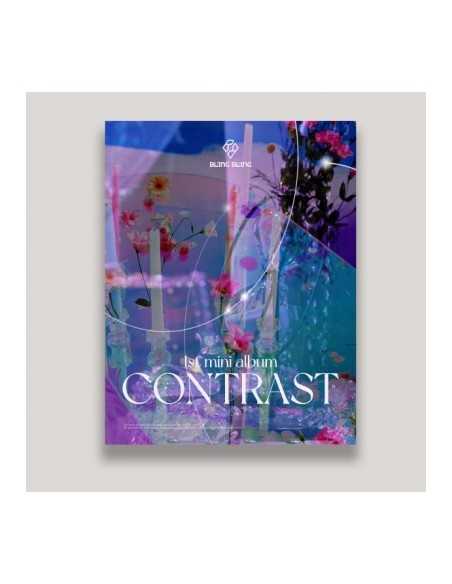 Bling Bling 1st Mini Album - CONTRAST CD + Poster