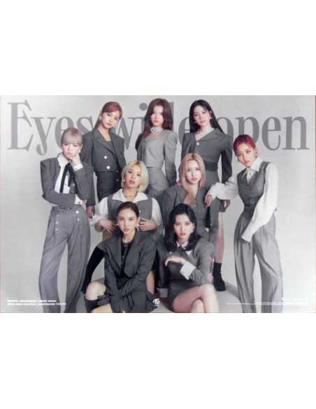 Poster] TWICE 2nd Album - EYES WIDE OPEN (Random Ver.) Poster