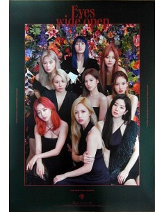 [Poster] TWICE 2nd Album - EYES WIDE OPEN Poster set