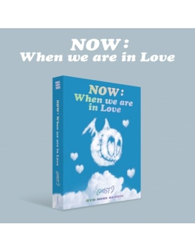 GHOST9 4th Mini Album - NOW : When we are in Love CD + Poster