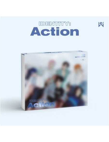 WEi 3rd Mini Album - IDENTITY : Action (Wave ver.) CD + Poster
