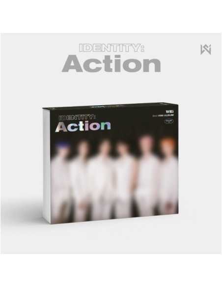 WEi 3rd Mini Album - IDENTITY : Action (Roller ver.) CD + Poster