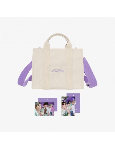 BTS Offiicial SOWOOZOO Mini Bag + 2 Photocard H20×W24×D12cm