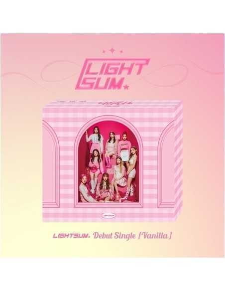 LIGHTSUM 1st Single Album - Vanilla CD + Poster